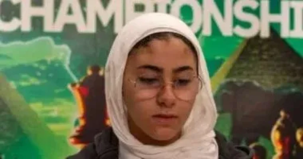 جنى زكي تسحق لاعبة إسرائيل في بطولة العالم للناشئين للشطرنج