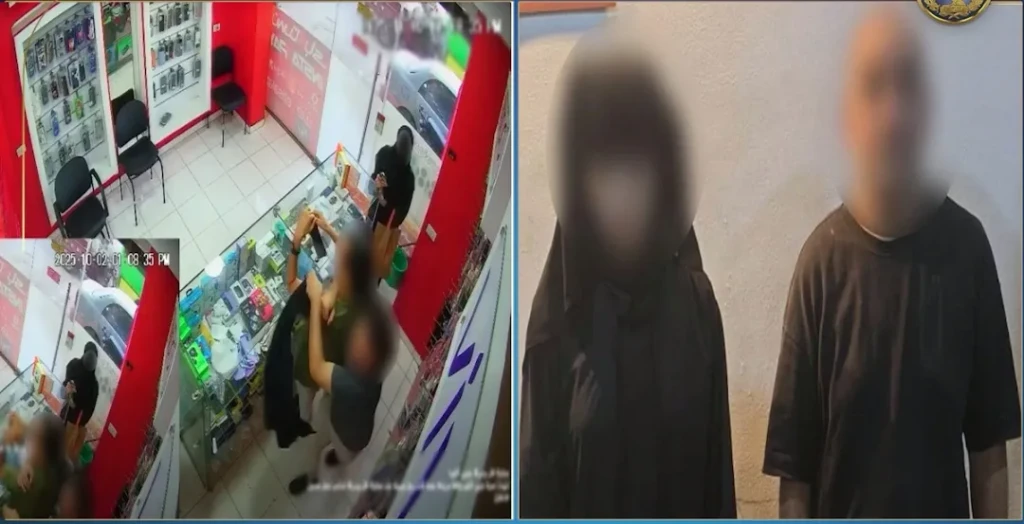 كشف ملابسات قيام شخص وبرفقته سيدة بالتعدى على إحدى العاملين بمحل لسرقته بالمنوفية