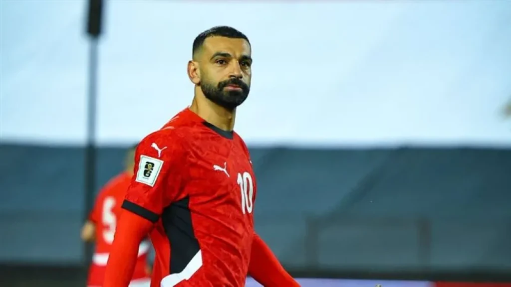 منتخب مصر يتقدم على جيبوتى بهدفي صلاح وعادل بعد مرور 30 دقيقة