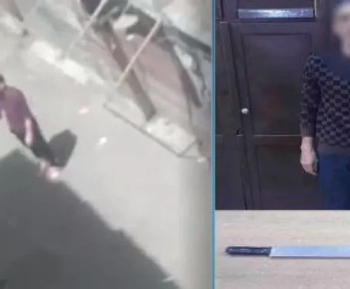 كشف ملابسات مقطع فيديو تم تداوله بمواقع التواصل الإجتماعى يظهر خلاله أحد الأشخاص ممسكاً بسلاح أبيض مُهدداً المارة بإلحاق الآذى بهم بالقاهرة