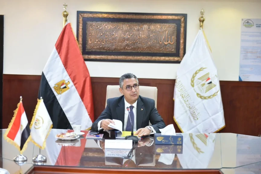 وزير التموين والتجارة الداخلية يترأس اجتماع مجلس إدارة الهيئة العامة للسلع التموينية.