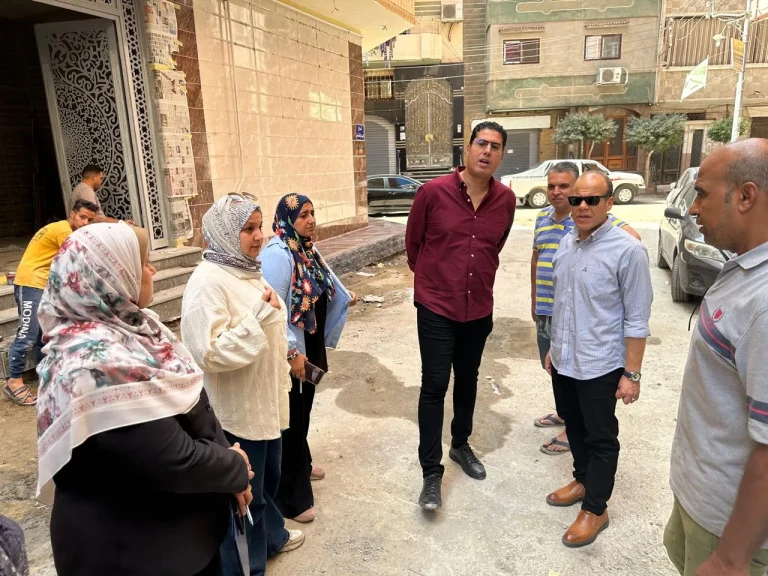 تنفيذاً لتكليفات محافظة الدقهلية نائب المحافظ يتفقد عدد من الميادين ومشروعات الخطة الاستثمارية بمدينتي المنصورة وطلخا