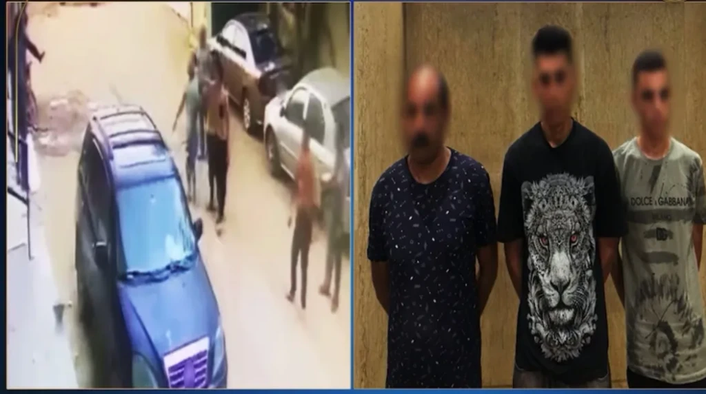 بالفيديو..كشف ملابسات قيام شخصين بالتعدى على اخر بالحجارة بالقاهرة
