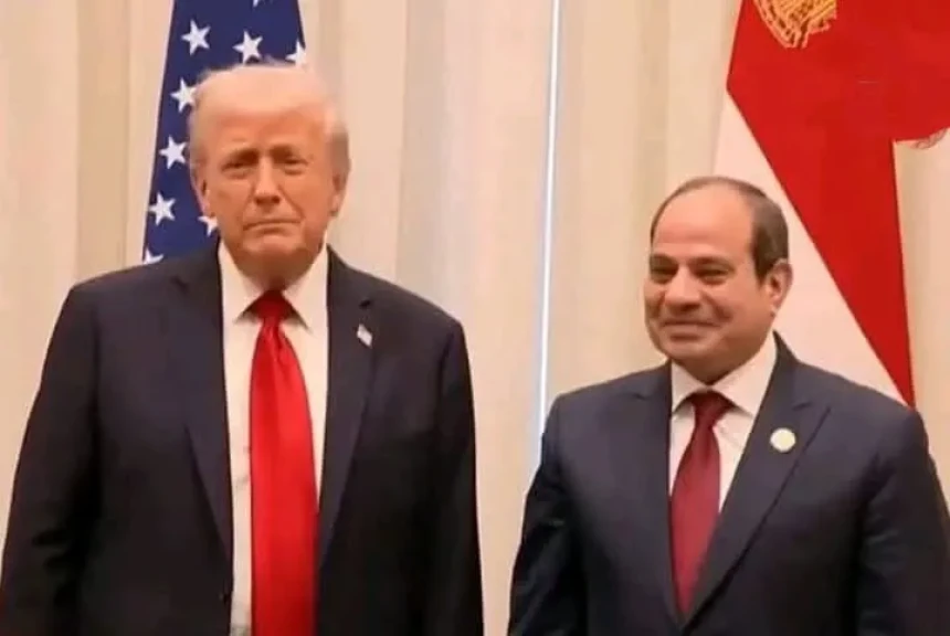 الرئيس ترامب يشيد بأداء الأمن المصرى فى مواجهة الجرائم أمام قادة العالم بشرم الشيخ
