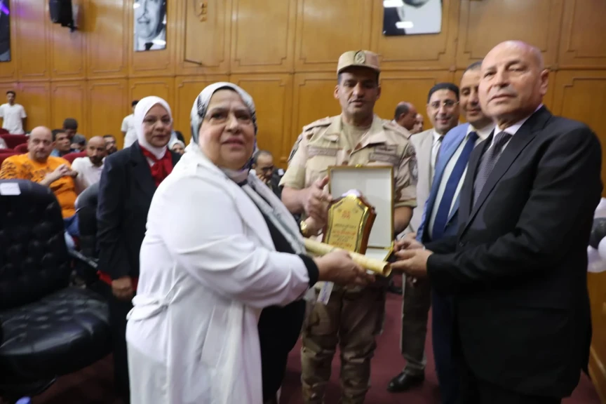 محافظ القاهرة يشهد إحتفال مديرية الشباب والرياضة بذكرى إحتفالات نصر أكتوبر المجيدة