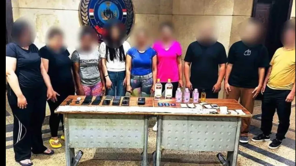 ضبط سيدة تحمل جنسية أجنبية لإدارتها نادى صحي لممارسة الأعمال المنافية للآداب بالقاهرة