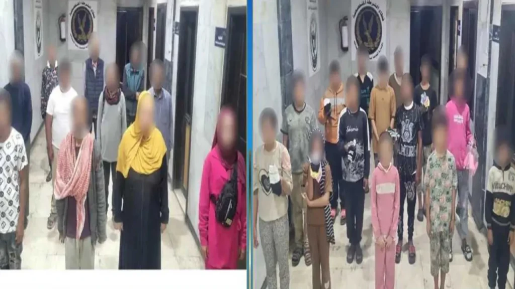 مواصلة الجهود لمكافحة جرائم استغلال الأحداث فى أعمال التسول بنطاق محافظتى القاهرة والجيزة