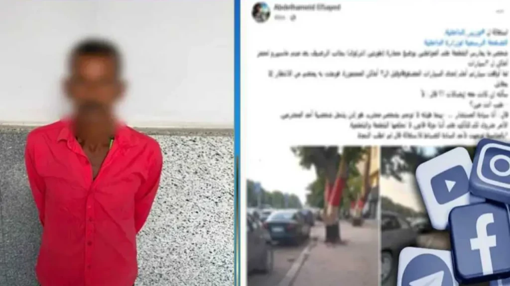 كشف ملابسات قيام أحد الأشخاص بوضع أحجار لمنع اصطفاف السيارات بالقاهرة