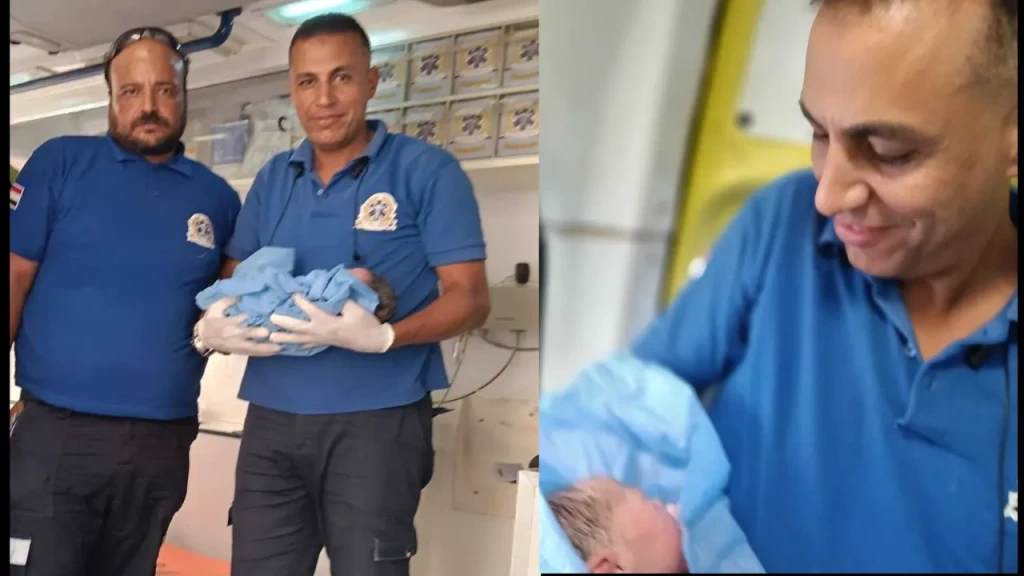 بركاتك يا شيخ العرب ..سيدة تلد فجأة داخل الساحة الأحمدية والاسعاف ينقلها لطوارىء طنطا الجامعي