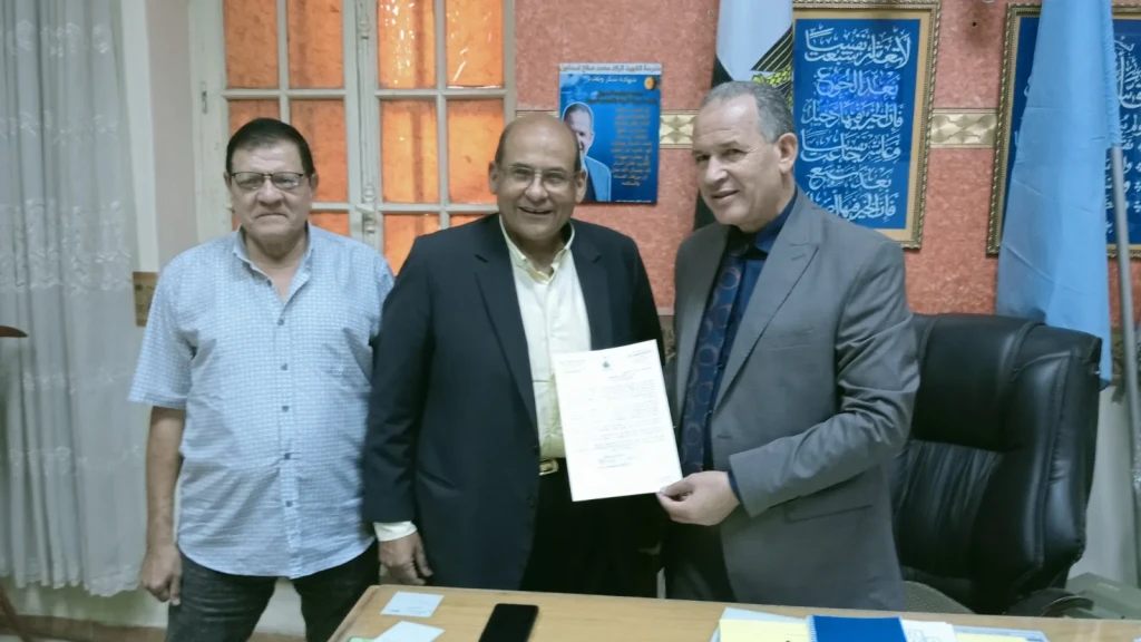 قداسة البابا تواضروس الثانى يوجّه خطاب شكر لوكيل وزارة التعليم بأسيوط لجهوده المخلصة فى النهوض بالعملية التعليمية ومشاركته فى فعاليات زيارته التاريخية للمحافظة
