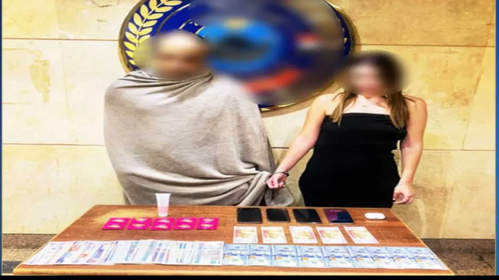 بالصورة ..مباحث الآداب بمحافظة القاهرة تضبط سيدة أجنبية تدير مسكنها لأعمال منافية للاداب بالتجمع الاول