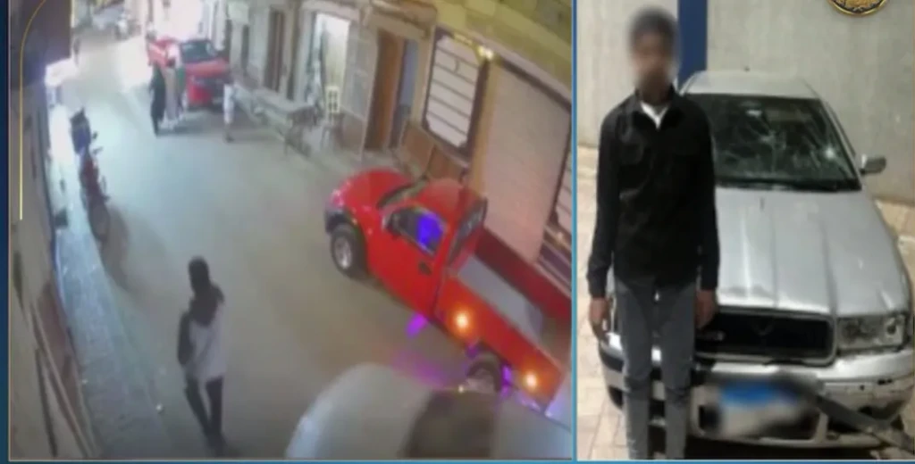 كشف ملابسات قيام قائد سيارة بالاصطدام بعدد من الأشخاص حال سيرها بالبحيرة