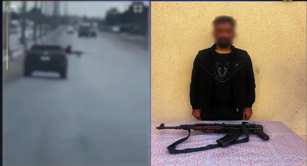 بالفيديو..كشف ملابسات قيام أحد الأشخاص بإطلاق أعيرة نارية على قائد سيارة ربع نقل بالاسماعيلية