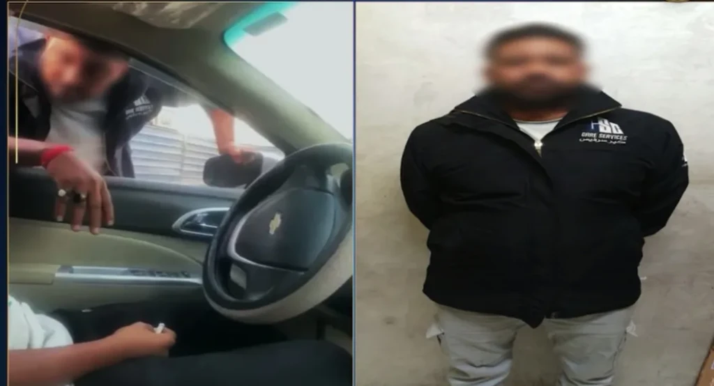 بالفيديو .. أجهزة الأمن تضبط منادى سيارات بدون ترخيص لقيامه بالتعدى على مواطن وإجباره على سداد مبلغ مالي دون وجه حق