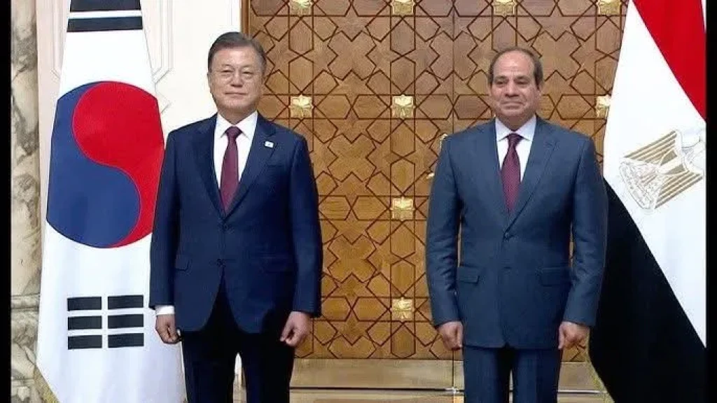 الرئيس السيسى يتلقى اتصالا من نظيره رئيس جمهورية كوريا بمناسبة مرور 30 عاماً على العلاقة الدبلوماسية بين البلدين