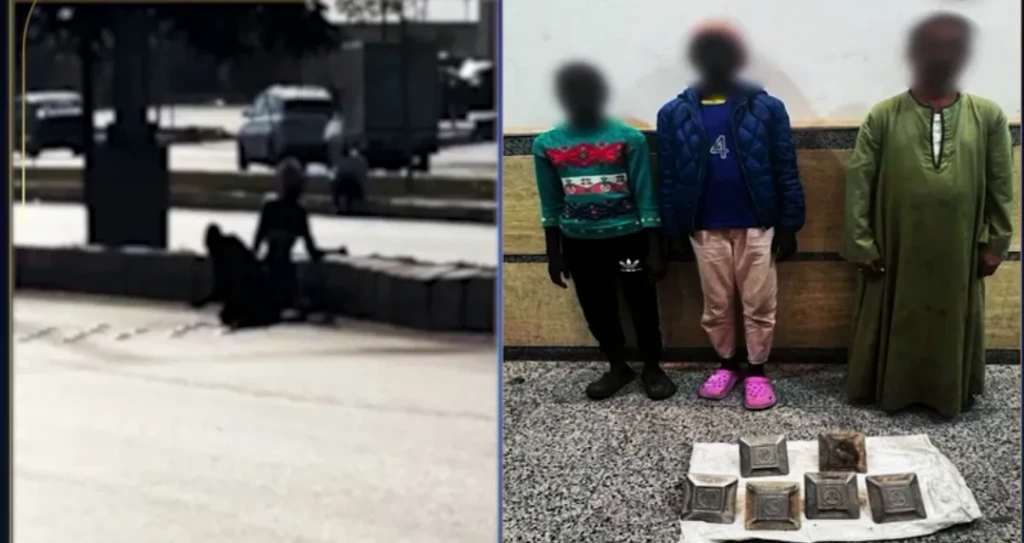 بالفيديو.. كشف ملابسات قيام طفلتان تحملان جنسية أحدى الدول بانتزاع قطع حديدية الخاصة بالتهدئة السرعة بالجيزة