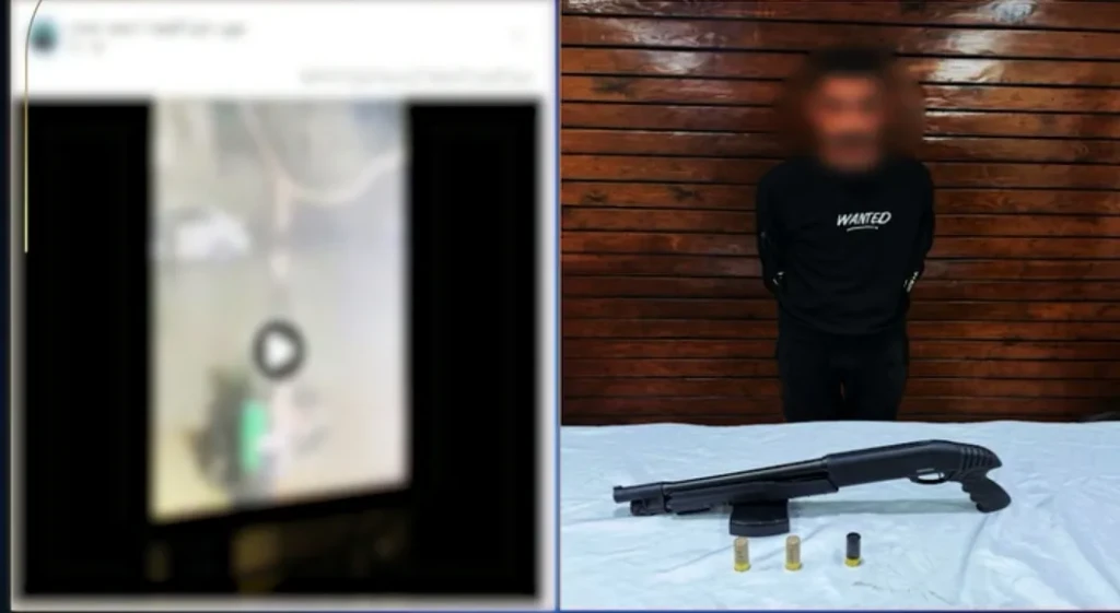 ضبط خارج على القانون لقيامه بإطلاق النار على شخصين بشبرا الخيمة فأصاب أحدهم