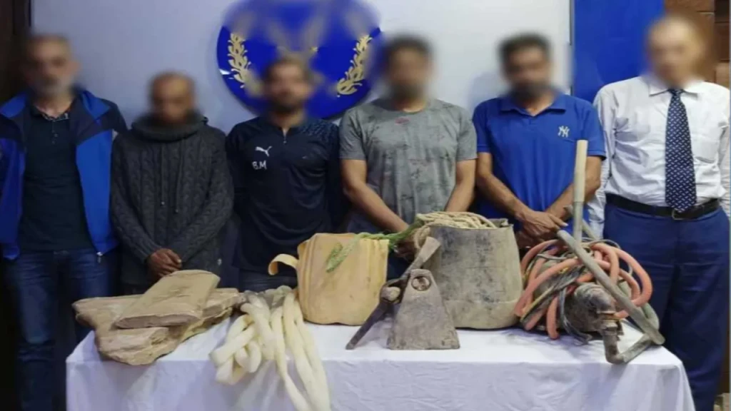 لعنة الفراعنة أصابت 6 أشخاص خلال التنقيب عن الآثار داخل عقار بمنطقة التبين جنوب القاهرة