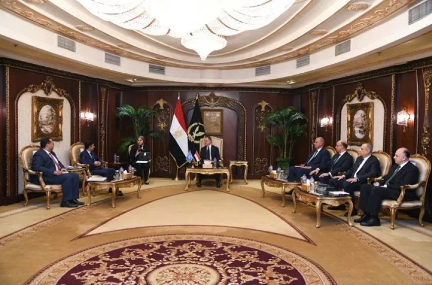 تفاصيل لقاء وزير الداخلية مع المستشار الشرطى لمنظمة الأمم المتحدة