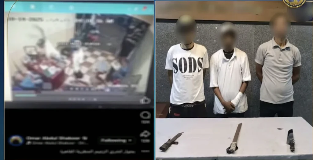 بالفيديو .. أجهزة الأمن تضبط 3 من العناصر الإجرامية لقيامهم بالتعدى على رجل مسن واخر داخل محل تجارى بالقاهرة