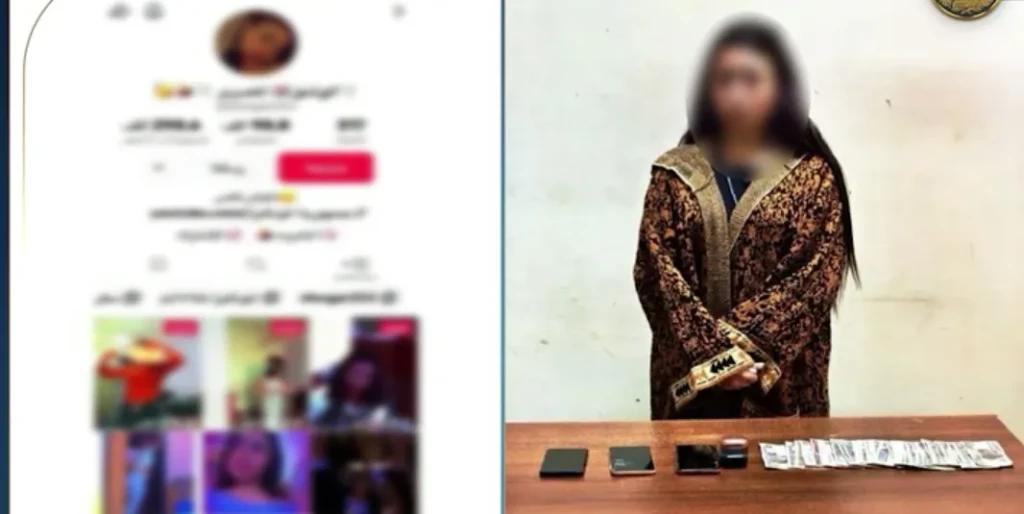 بالفيديو .. مباحث الآداب تضبط صانعة محتوى نشرت مقاطع فيديو على صفحتها خادشة للحياء العام