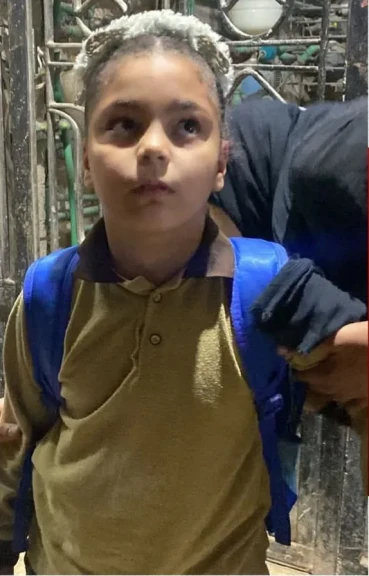 العثور علي طفله تائهه بمحيط مسرح جريمه فيصل