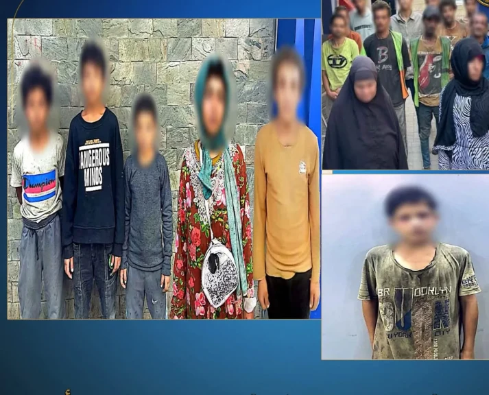 بالصور .. الأجهزة الأمنية بوزارة الداخلية تضبط  22 رجل و4 سيدات لقيامهم بإستغلال الأطفال الأحداث فى أعمال التسول