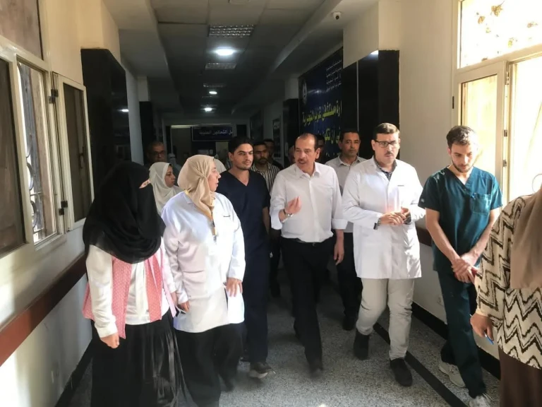 وزارة الصحة: نائب الوزير يتفقد مستشفى النوبارية المركزي لمتابعة انتظام العمل وتوافر الخدمات الطبية