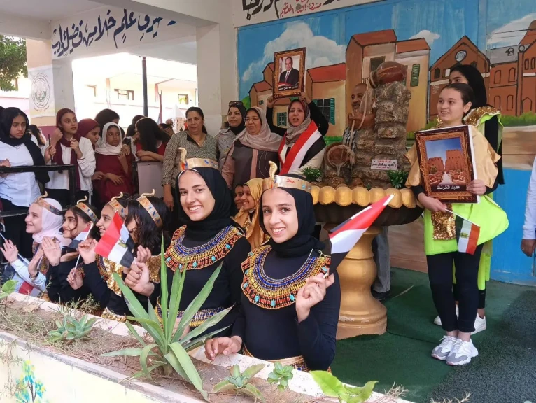 اثناء الاحتفال