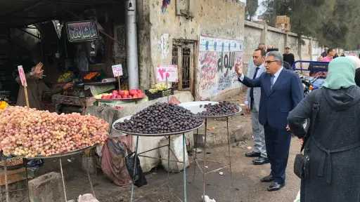 محافظ الدقهلية في جولة مفاجئة...