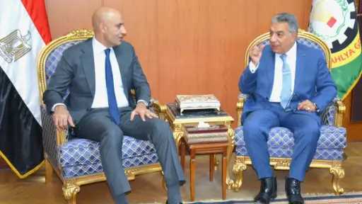 محافظ الدقهلية يستقبل وزير التربية...