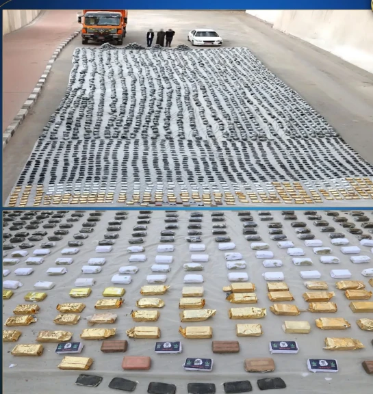 ضربة موجعة .. الداخلية تحبط محاولة جلب مخدرات قدرت قيمتها بـ 225 مليون جنيه