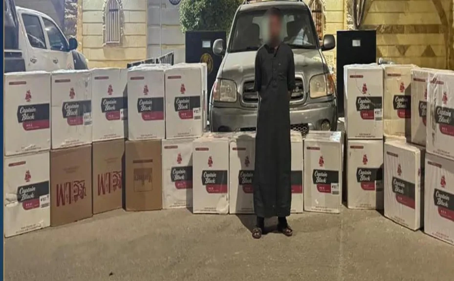 المتهم والمضبوطات