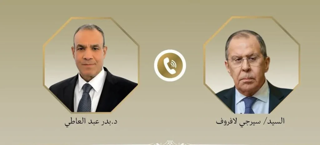 وزراء الخارجيه المصري والروسي