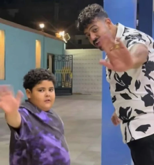 اسماعيل الليثي وابنه