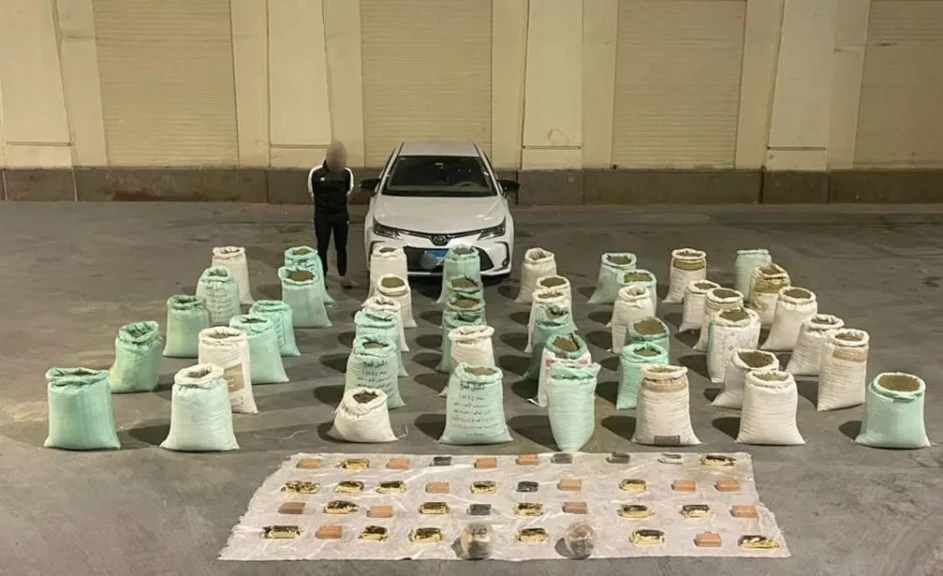 المتهم والمضبوطات