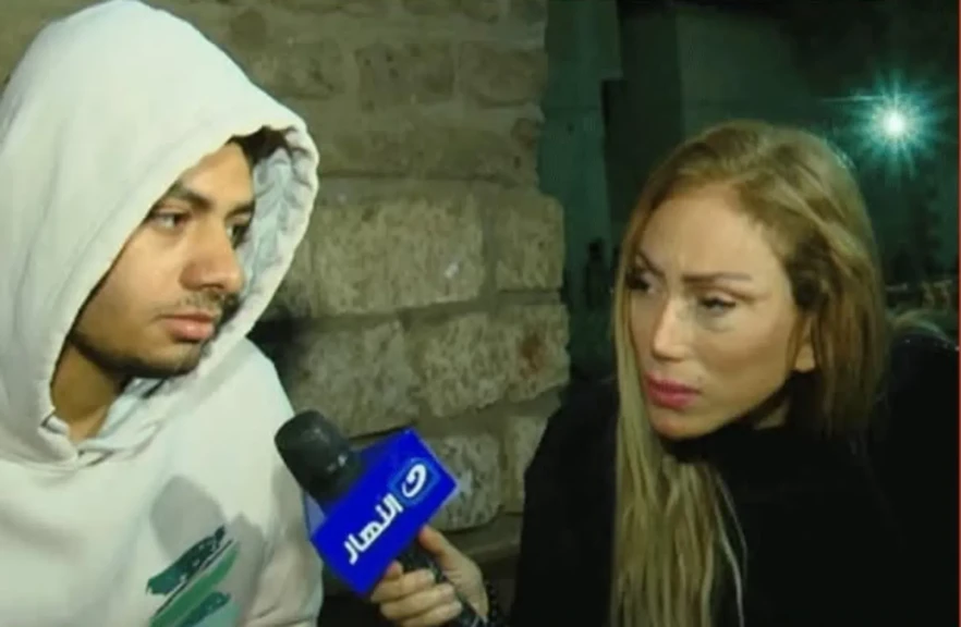 الابن مع ريهام سعيد