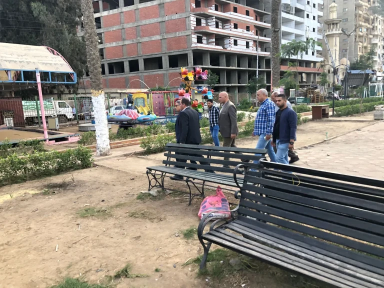 محافظ الدقهليه اثناء التفقد