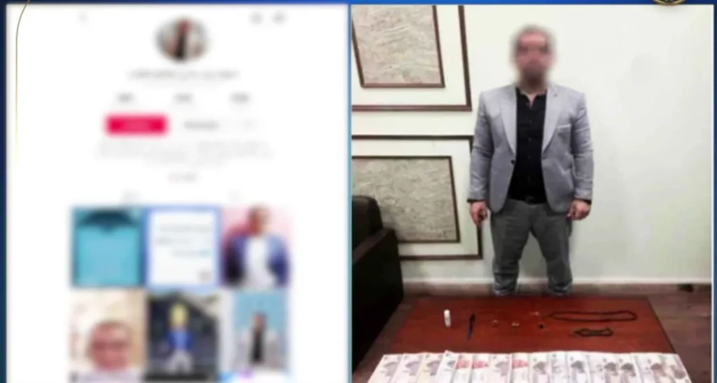 مباحث الآداب تضبط شخص قام بالنصب على المواطنين والإستيلاء على أموالهم من خلال الزعم بقدرته على العلاج الروحانى