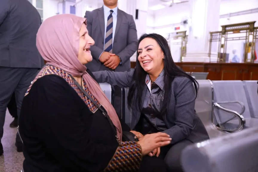 بالصور  .. تفاصيل زيارة وزيرة التضامن الاجتماعي للمقر الرئيسي لبنك ناصر الاجتماعي