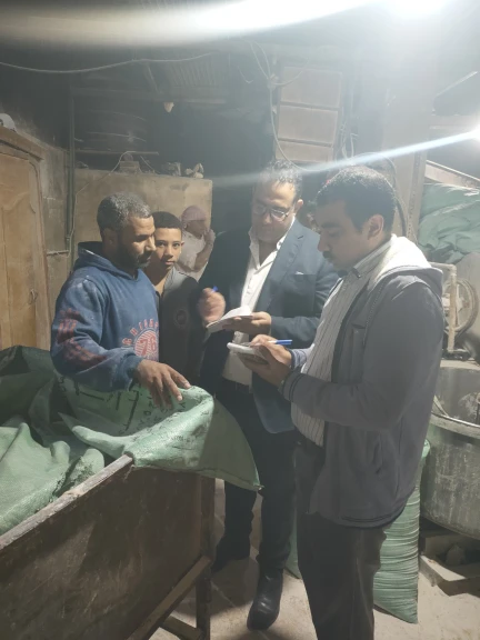 محافظ الدقهلية : تحرير 15محضرا في حملة رقابية وتفتيشية على 25 مخابز  بمركز بلقاس