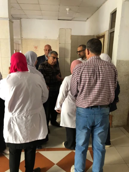محافظ الدقهلية يتفقد أعمال تطوير مستشفى طلخا المركزى .. ويؤكد على سرعة الانتهاء من الأعمال والبدء في انشاء فرع لعيادة التأمين الصحي بالمستشفى