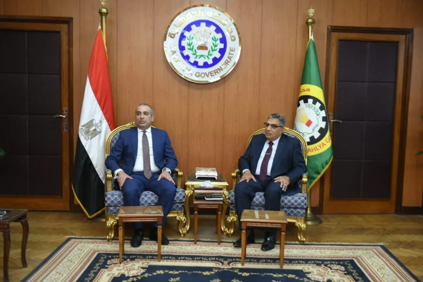 محافظ الدقهلية يستقبل الرئيس التنفيذي للبنك الزراعي المصري لتعزيز سبل دعم المزارعين