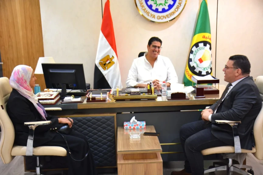 نائب محافظ الدقهلية يتابع فعاليات ورشة عمل مع الجهاز القومي للتنسيق الحضاري