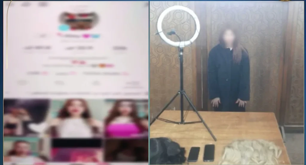 ضبط صانعة محتوى لقيامها بنشر فيديوهات تتضمن الرقص بصورة خادشة والتلفظ بألفاظ خارجة