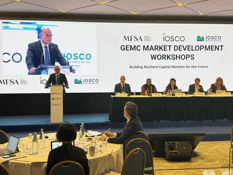 الدكتور محمد فريد رئيس هيئة الرقابة المالية يشارك في ورش عمل تطوير الأسواق التابعة للجنة الأسواق النامية والناشئة (GEMC)