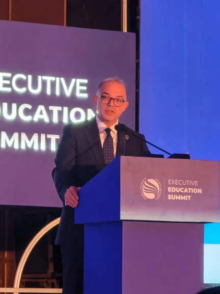 رئيس الرقابة المالية يُلقي الكلمة الرئيسية في قمة التعليم التنفيذي لجامعة ESLSCA  مصر 2025