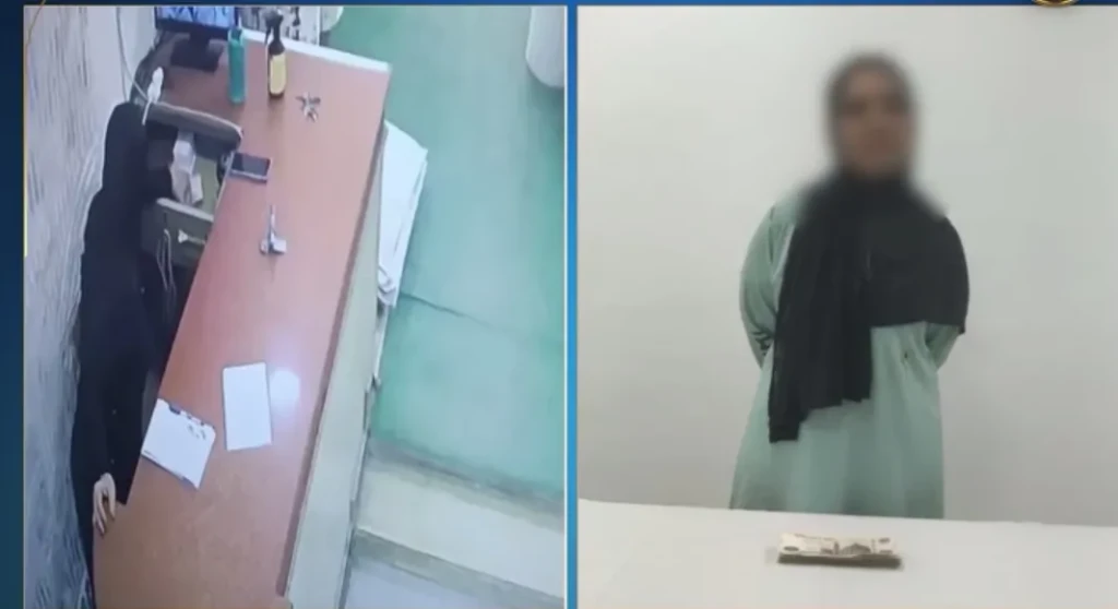 مباحث الشرقية تنجح فى ضبط  إحدى السيدات لقيامها بسرقة مبلغ مالى من داخل أحد المحال التجارية