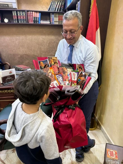 أول ظهور للطفل ياسين مع محاميه طارق العوضي