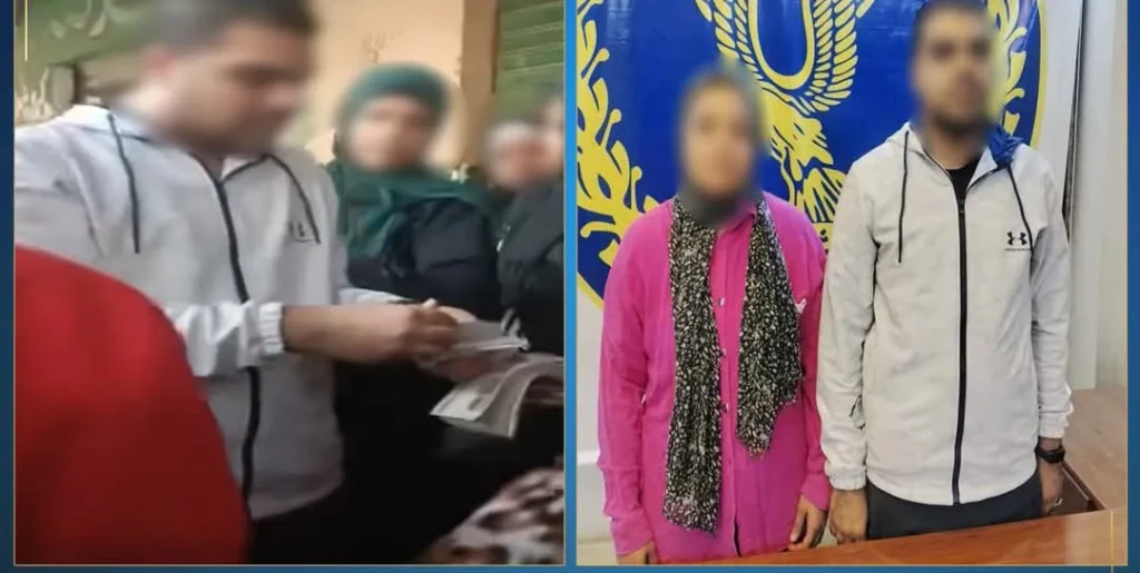 القبض على عامل وسيدة بتهمة توزيع أموال على المواطنين لصالح أحد المرشحين بالقاهرة